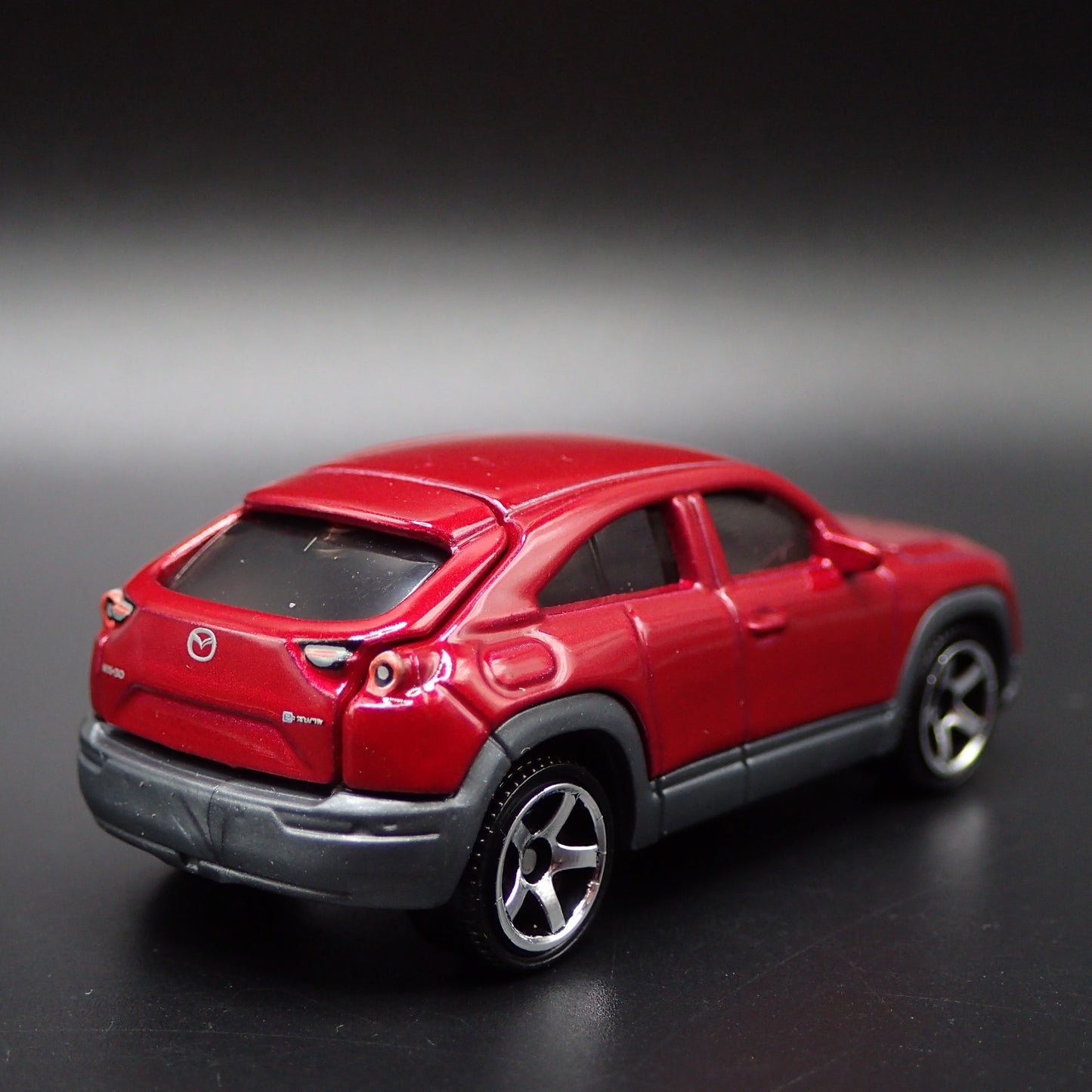 2022-2025 MAZDA MX-30 SUV RED 1:64 SCALE COLLECTIBLE DIORAMA DIECAST MODEL CAR