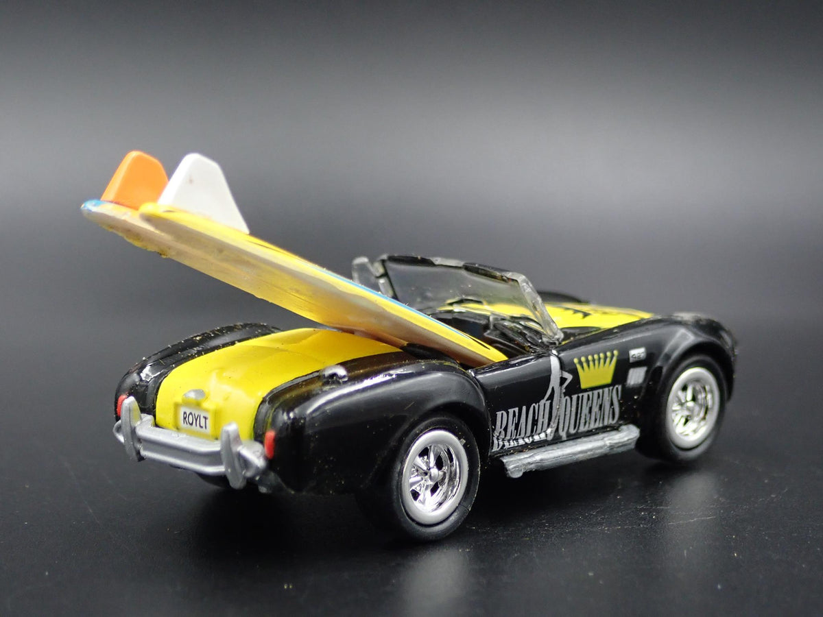 1965 65 SHELBY COBRA 427 S/C 1:64 SCALE COLLECTIBLE DIORAMA DIECAST MODEL CAR-Burning Rubber Toy Company