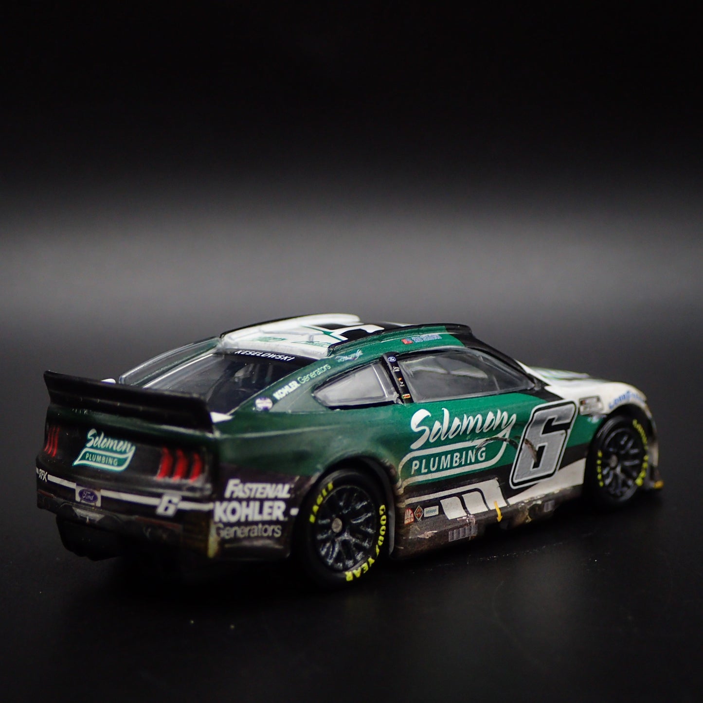 2022 FORD MUSTANG 6 BRAD KESELOWSKI SOLOMON NASCAR 1:64 SCALE DIECAST MODEL CAR