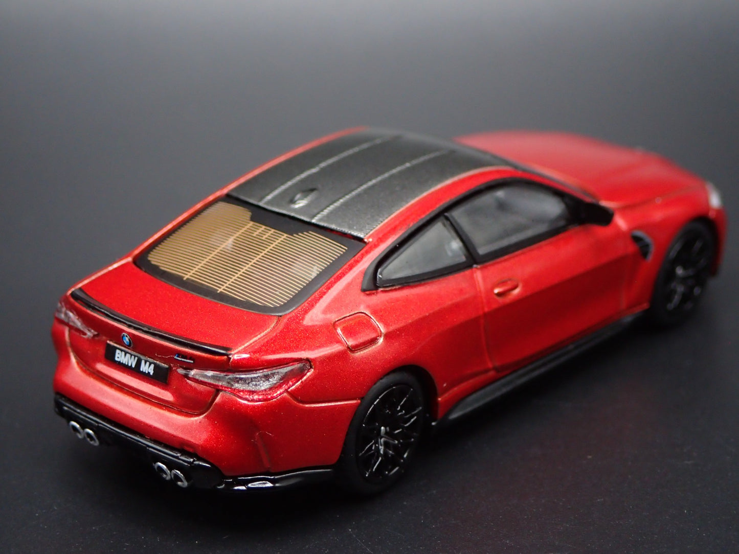 2017-2025 BMW M4 COMPETITION G82 RED 1:64 SCALE DIORAMA DIECAST MODEL CAR