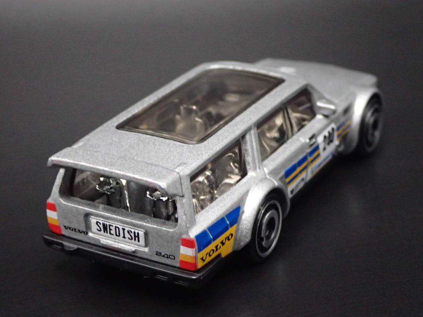 VOLVO 240 DRIFT STATION WAGON 1:64 SCALE COLLECTIBLE DIORAMA DIECAST MODEL CAR