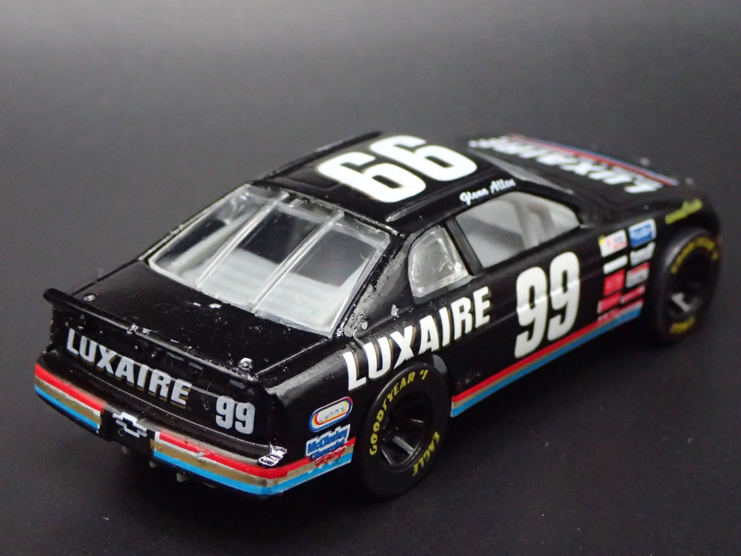 1996 CHEVY CHEVROLET MONTE CARLO 99 GLENN ALLEN NASCAR 1:64 DIECAST MODEL CAR
