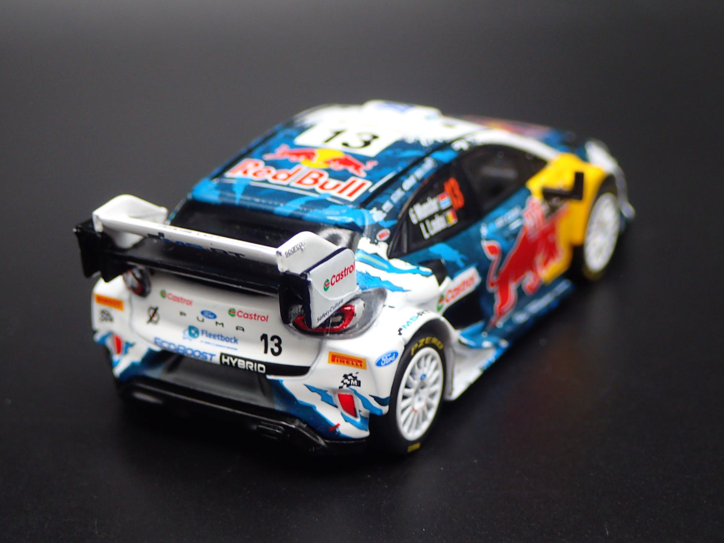 FORD PUMA RALLY 1 #13 2024 MONTE CARLO M 1:64 SCALE DIORAMA DIECAST MODEL CAR