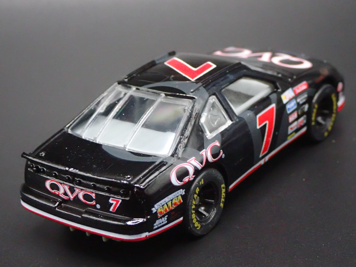 1996 96 FORD THUNDERBIRD 7 GEOFF BODINE QVC NASCAR 1:64 SCALE DIECAST MODEL CAR