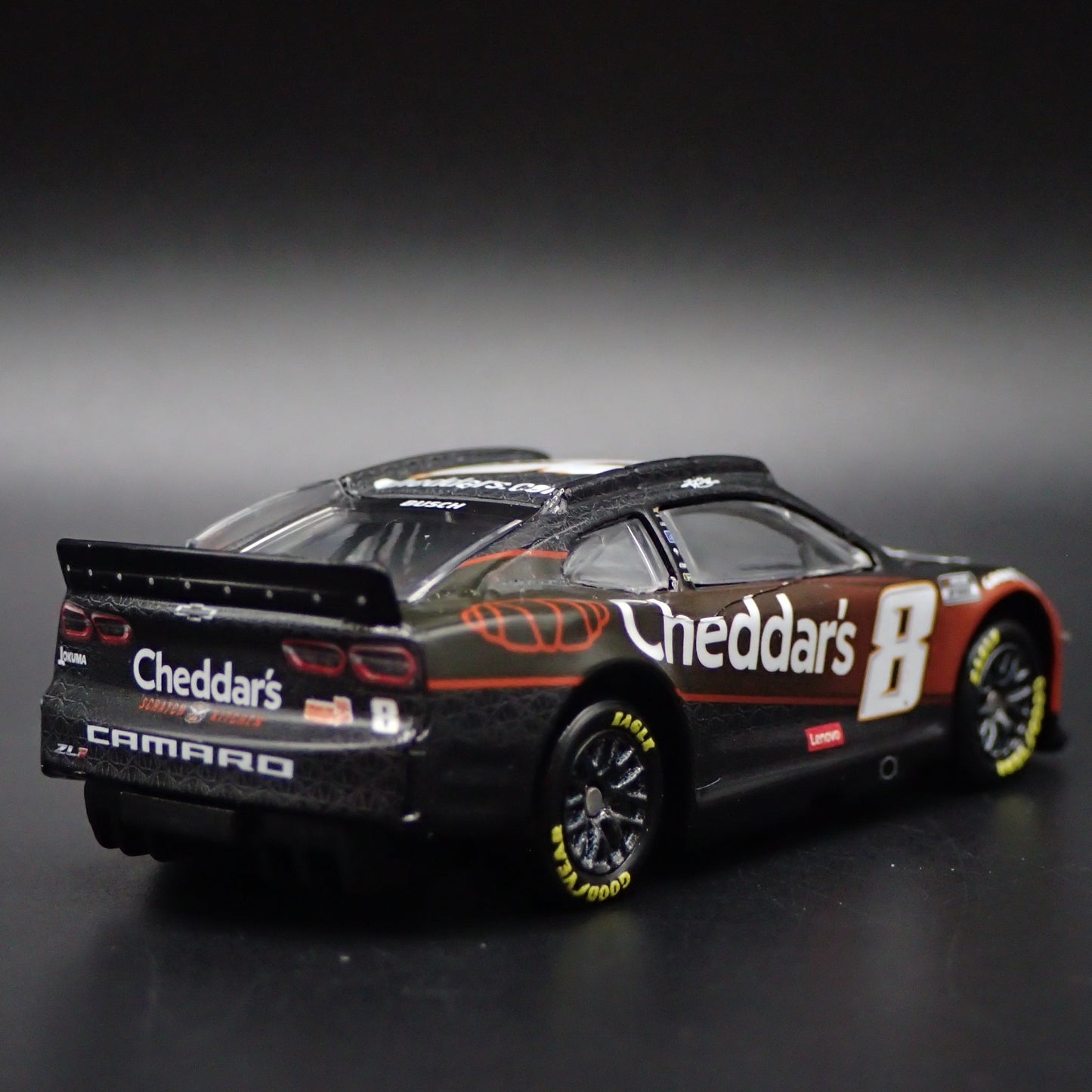 2024 24 CHEVROLET CAMARO ZL1 8 KYLE BUSCH CHEDDARS NASCAR 1:64 DIECAST MODEL CAR