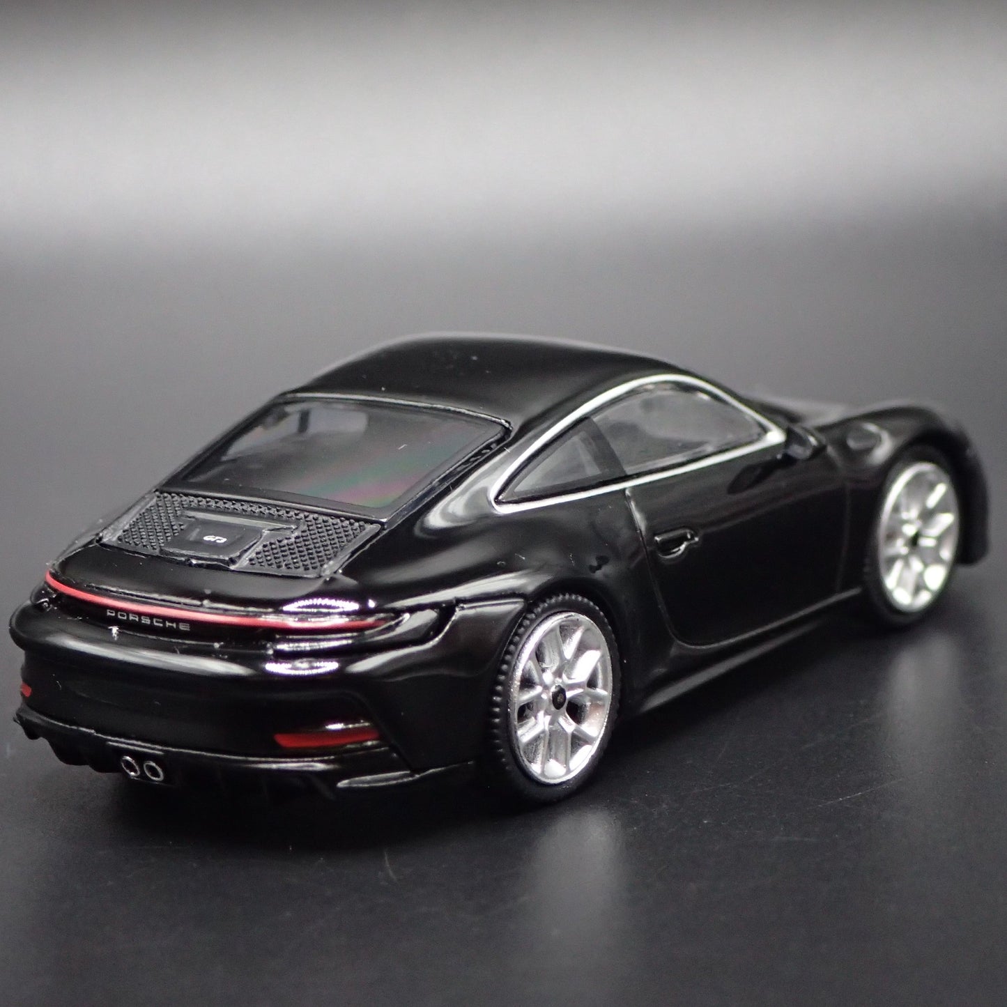 2018-2025 PORSCHE 911 GT3 TOURING 992 BLACK 1:64 SCALE DIORAMA DIECAST MODEL CAR