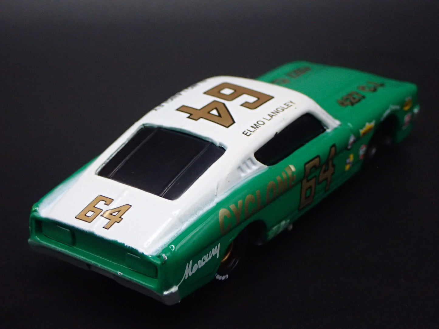 1969 69 MERCURY CYCLONE ELMO LANGLEY #64 NASCAR 1:64 SCALE DIECAST MODEL CAR