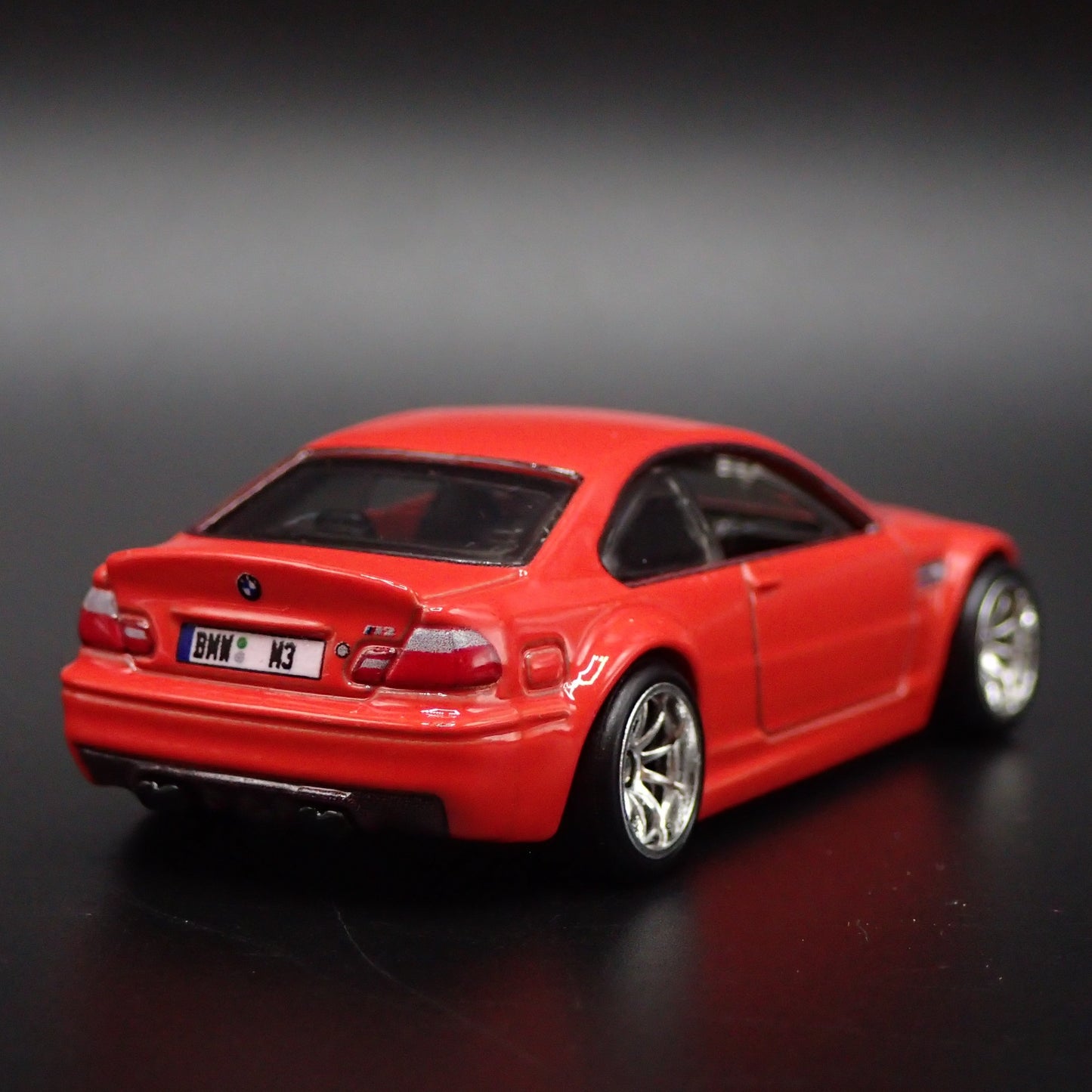 1999-2005 BMW 3 SERIES M3 E46 COUPE RED 1:64 SCALE COLLECTIBLE DIECAST MODEL CAR