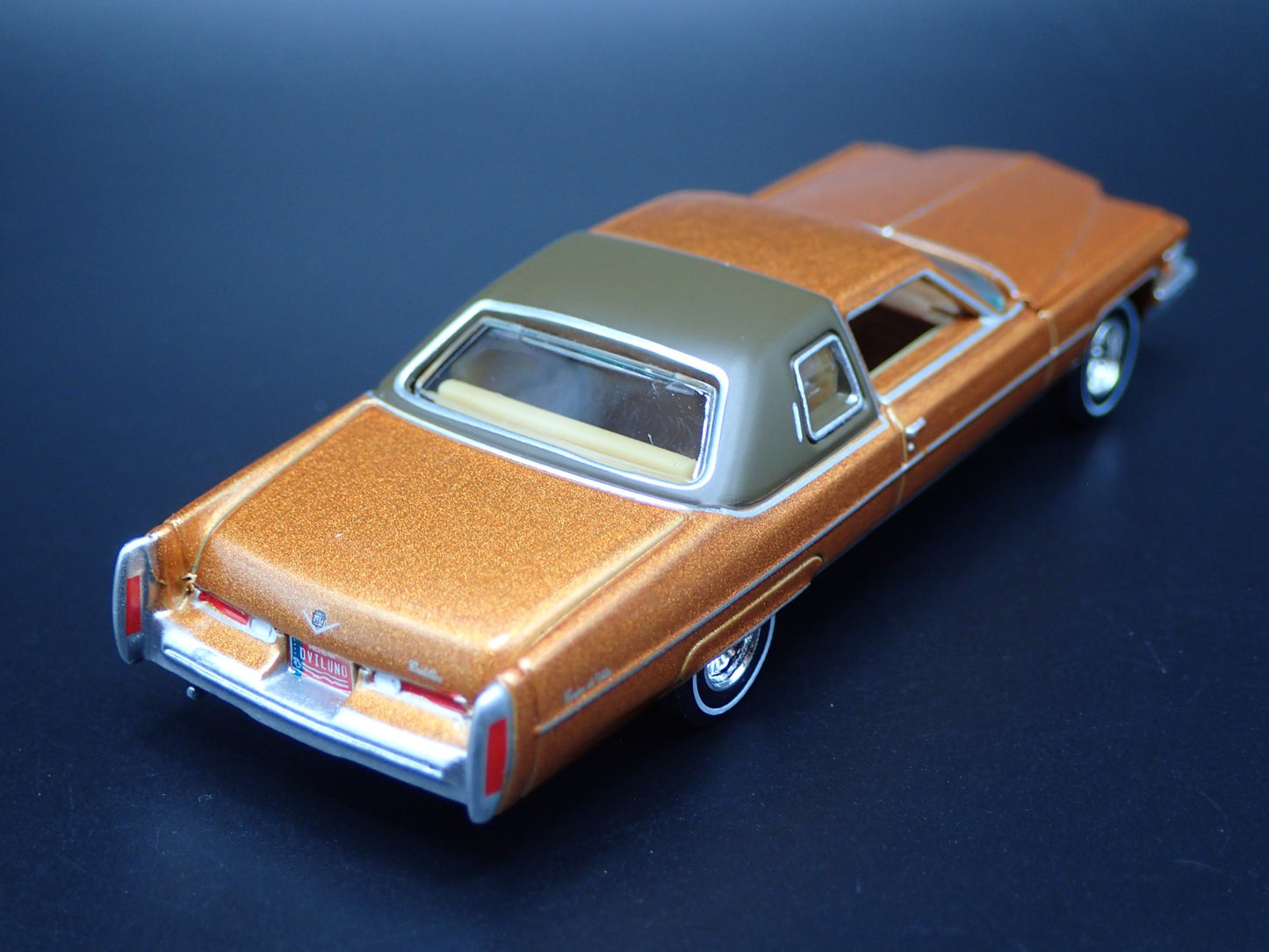1976 76 CADDY CADILLAC DEVILLE 1:64 SCALE COLLECTIBLE DIORAMA DIECAST MODEL CAR