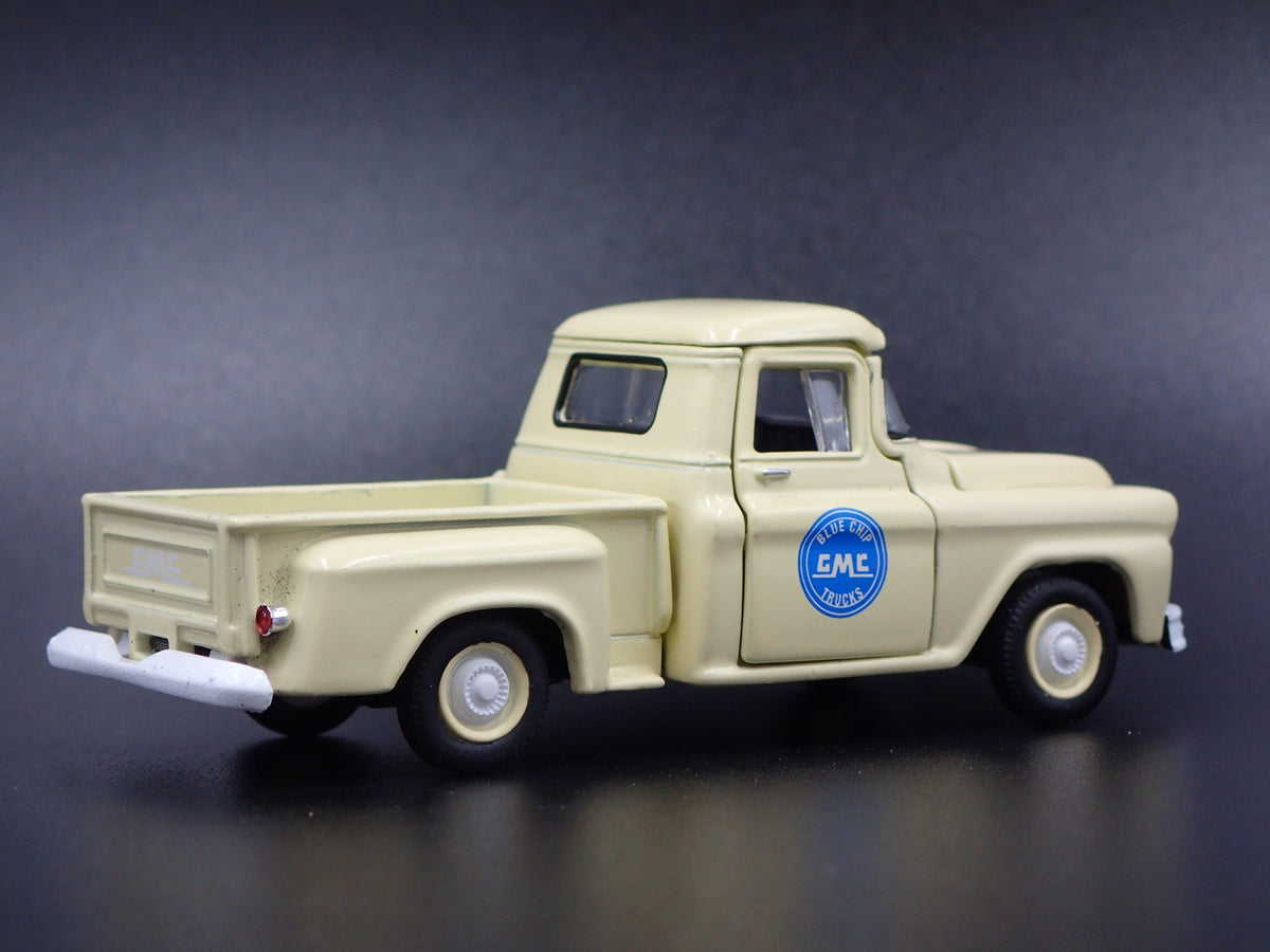 1958 58 GMC FLEET OPTION STEPSIDE PICKUP TRUCK RARE 1:64 SCALE DIECAST MODEL CAR-Burning Rubber Toy Company