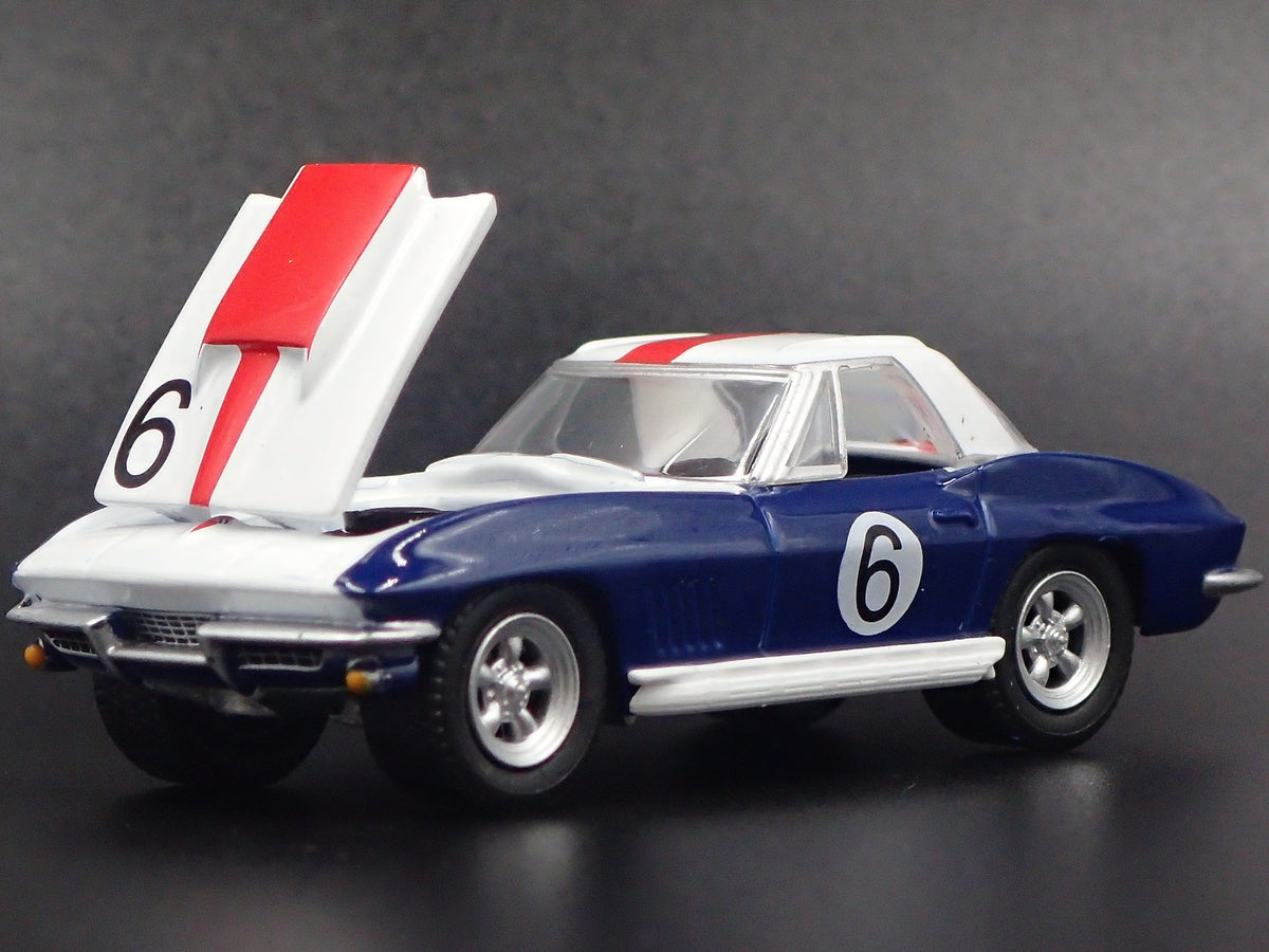 1967 67 CHEVY CHEVROLET CORVETTE BLUE 1/64 SCALE COLLECTIBLE DIECAST MODEL CAR