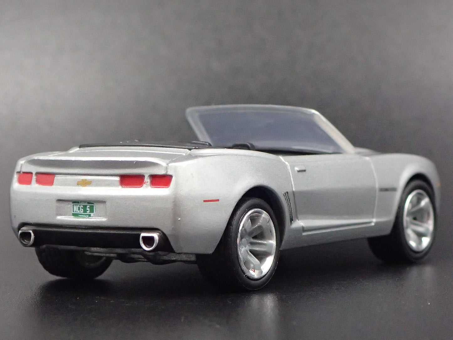 2010-2015 CHEVY CHEVROLET CAMARO CONVERTIBLE SILVER 1:64 SCALE DIECAST MODEL CAR