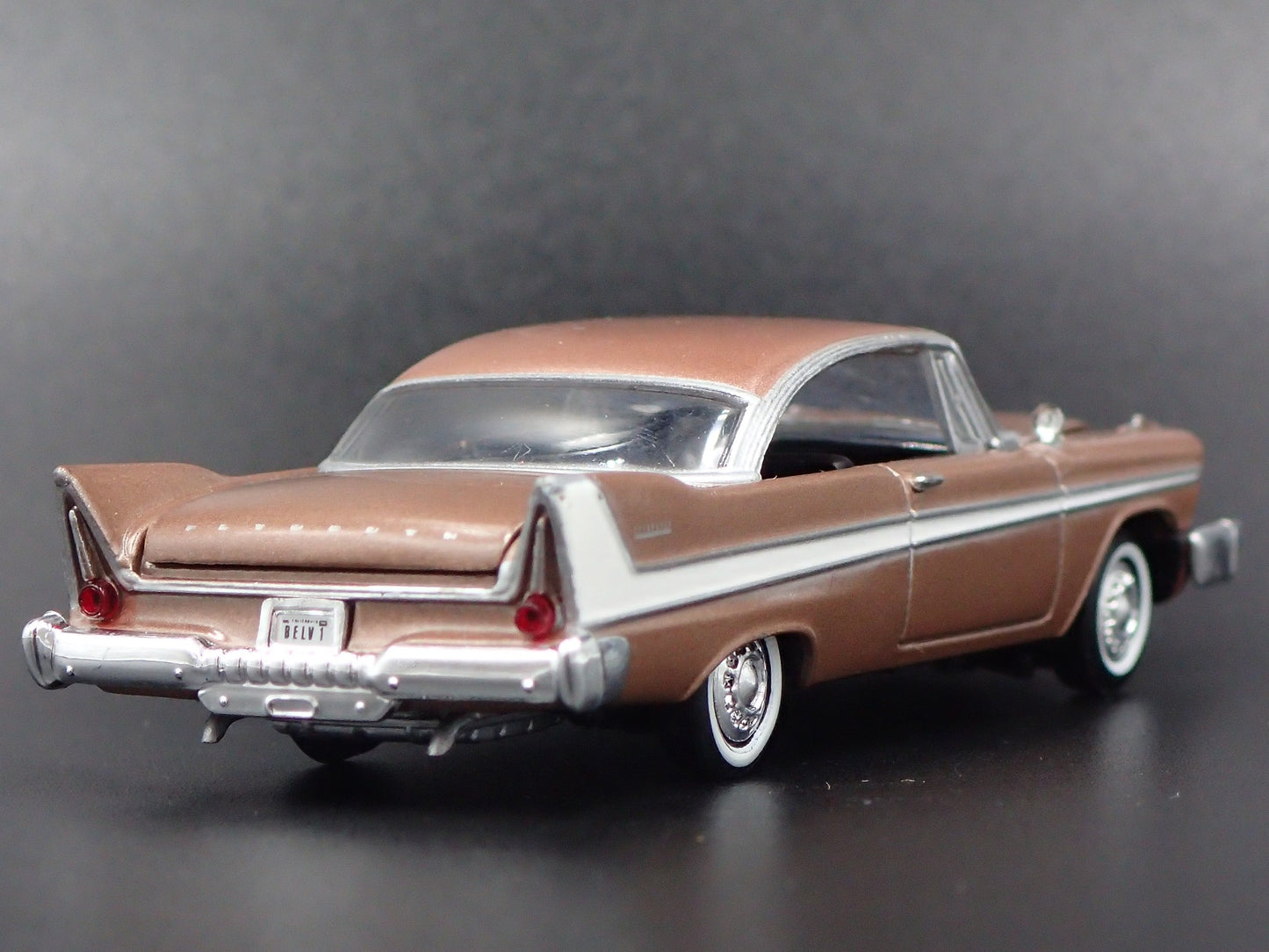 1958 58 PLYMOUTH FURY RARE 1/64 SCALE COLLECTIBLE DIORAMA DIECAST MODEL CAR