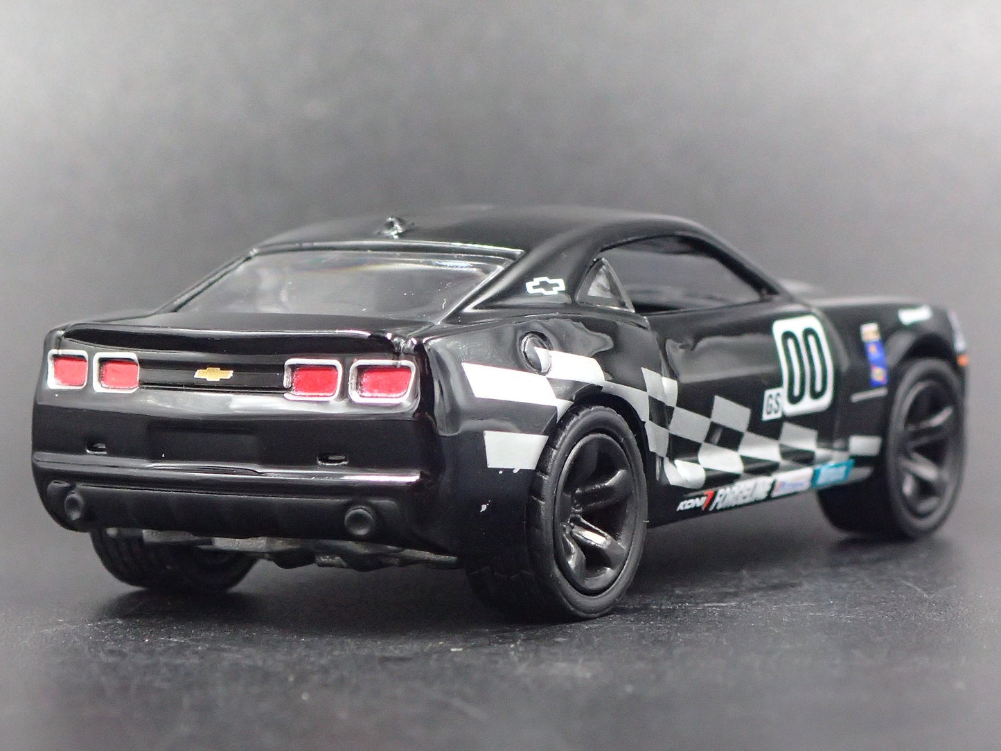 2010-2015 CHEVY CHEVROLET CAMARO SS BLACK 1:64 SCALE DIORAMA DIECAST MODEL CAR