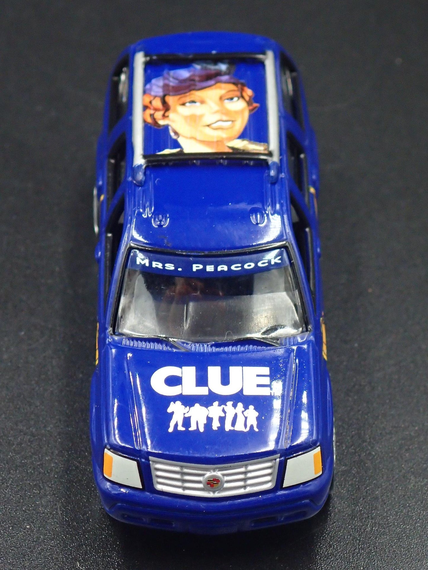 2002-2006 CADILLAC CADDY ESCALADE CLUE GAME 1:64 SCALE DIORAMA DIECAST MODEL CAR