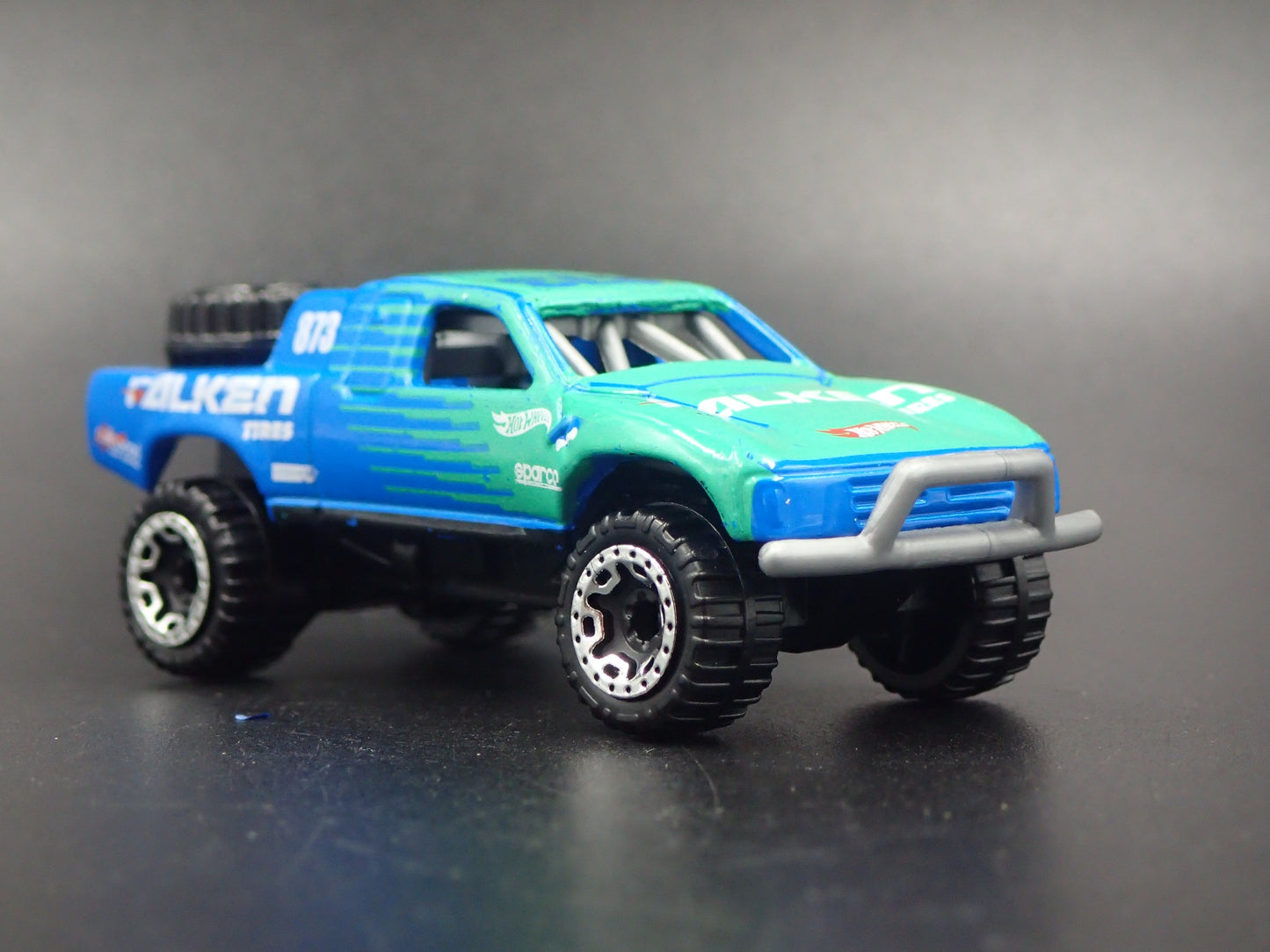 TOYOTA TROPHY TRUCK FALKEN TIRES BLUE 1:64 SCALE COLLECTIBLE DIECAST MODEL CAR