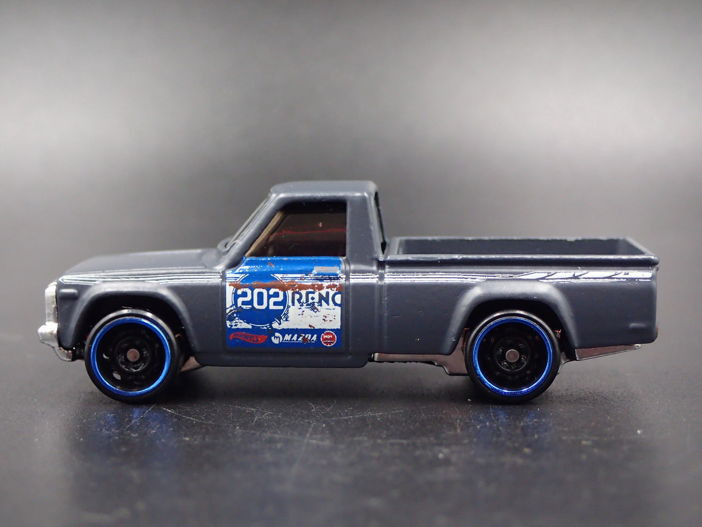 1974-1977 MAZDA REPU PICKUP TRUCK JDM GRAY 1:64 SCALE DIORAMA DIECAST MODEL CAR