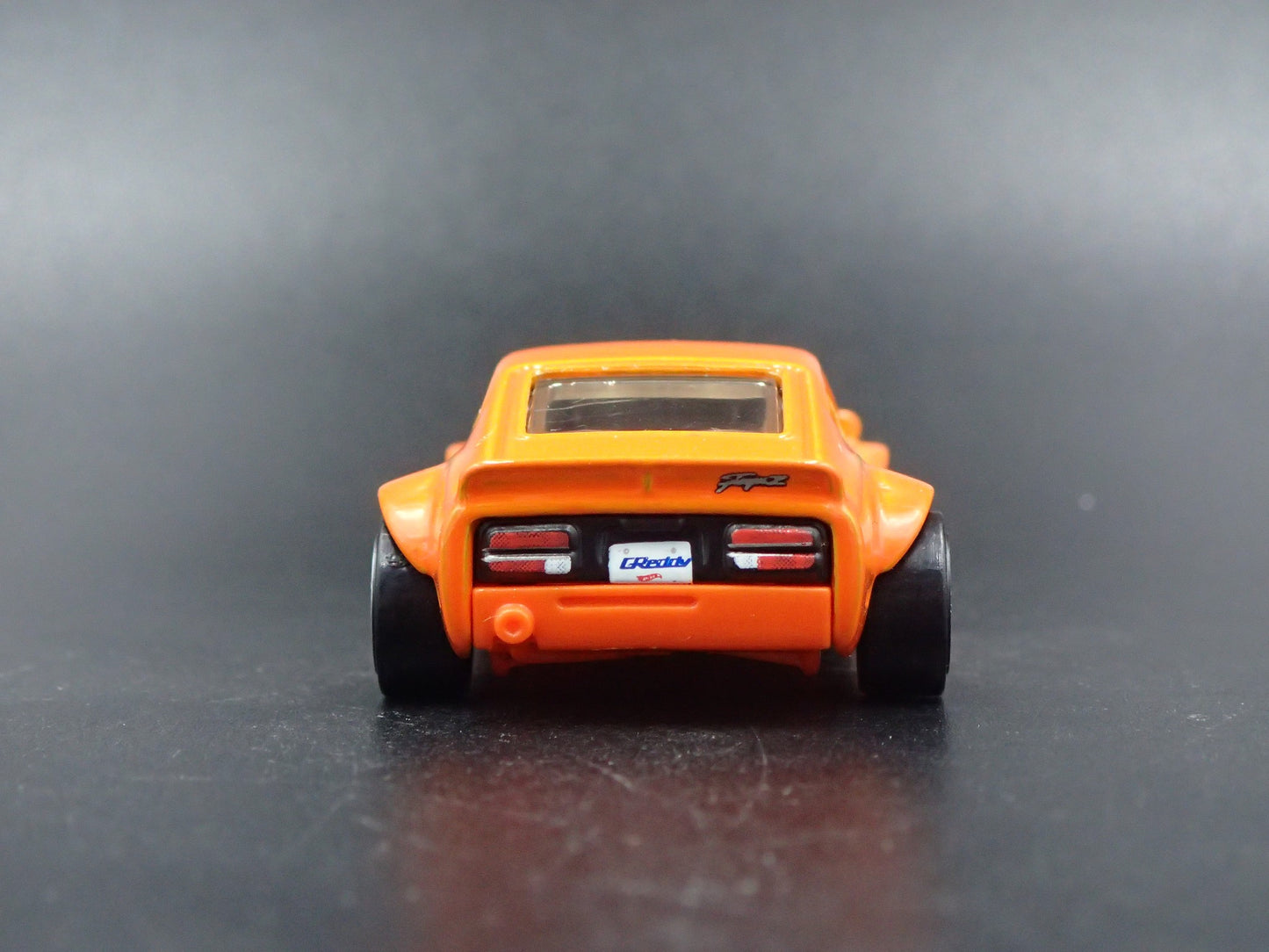 1970-1973 DATSUN 240Z ORANGE 1:64 SCALE COLLECTIBLE DIORAMA DIECAST MODEL CAR