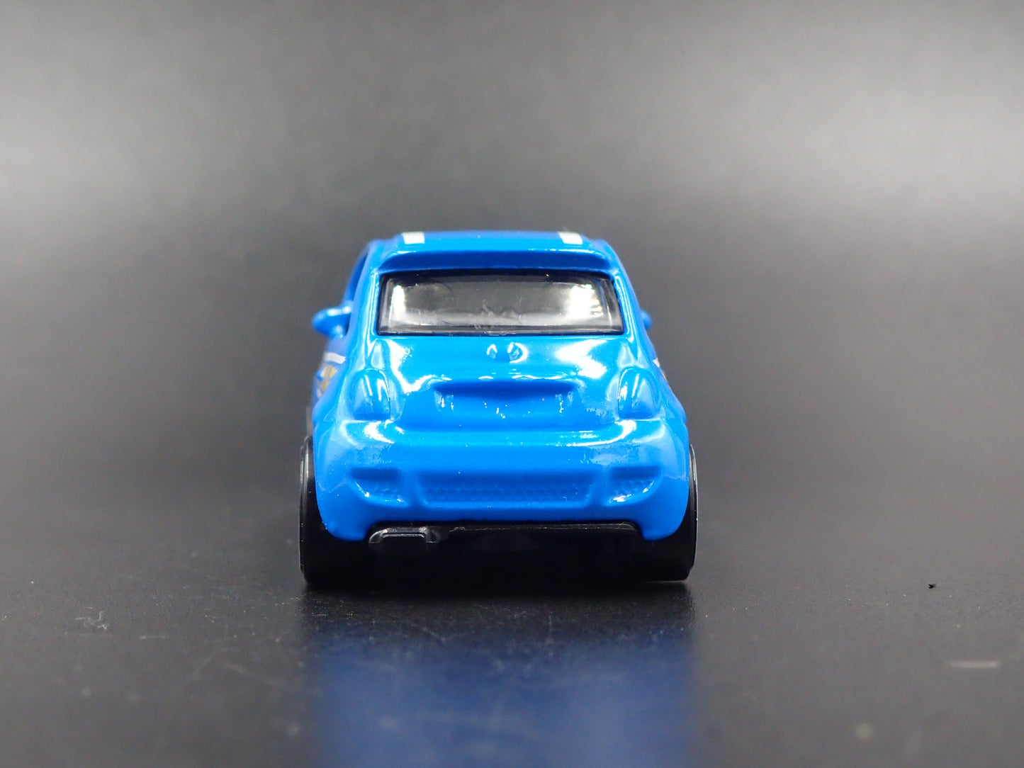 2007-2025 FIAT 500 POLICE POLIZIA BLUE 1/64 SCALE COLLECTIBLE DIECAST MODEL CAR