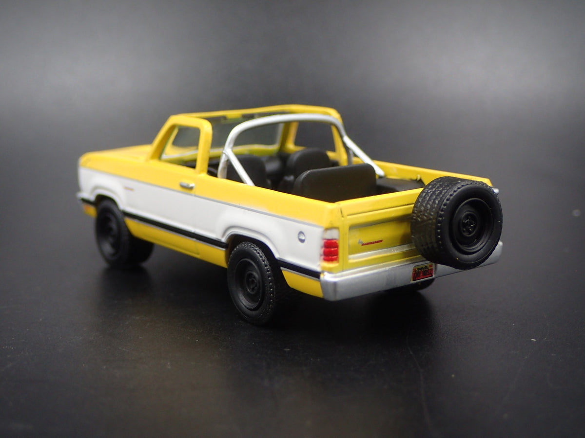 1977 DODGE RAMCHARGER RARE 1/64 LIMITED COLLECTIBLE DIORAMA DIECAST MODEL TRUCK-Burning Rubber Toy Company