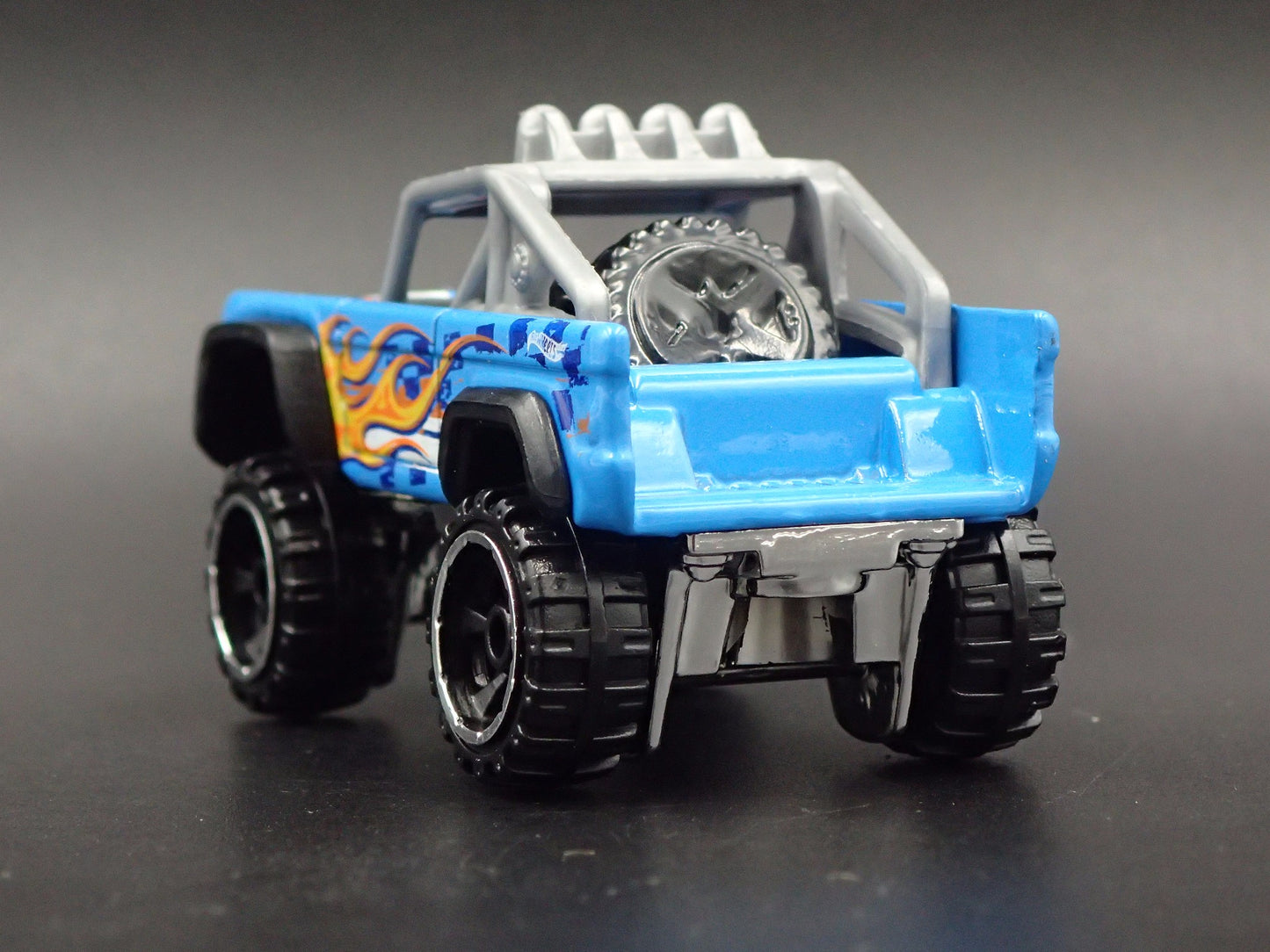 1966-1977 FORD BRONCO 4X4 OFF ROAD CUSTOM BLUE 1:64 SCALE DIECAST MODEL CAR
