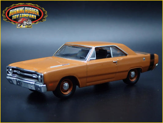 1969 69 DODGE DART SWINGER 340 1:64 SCALE COLLECTIBLE DIORAMA DIECAST MODEL CAR