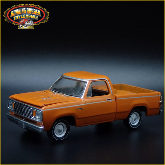 1978 78 DODGE ADVENTURER 150 PICKUP TRUCK 1/64 SCALE DIORAMA DIECAST MODEL CAR