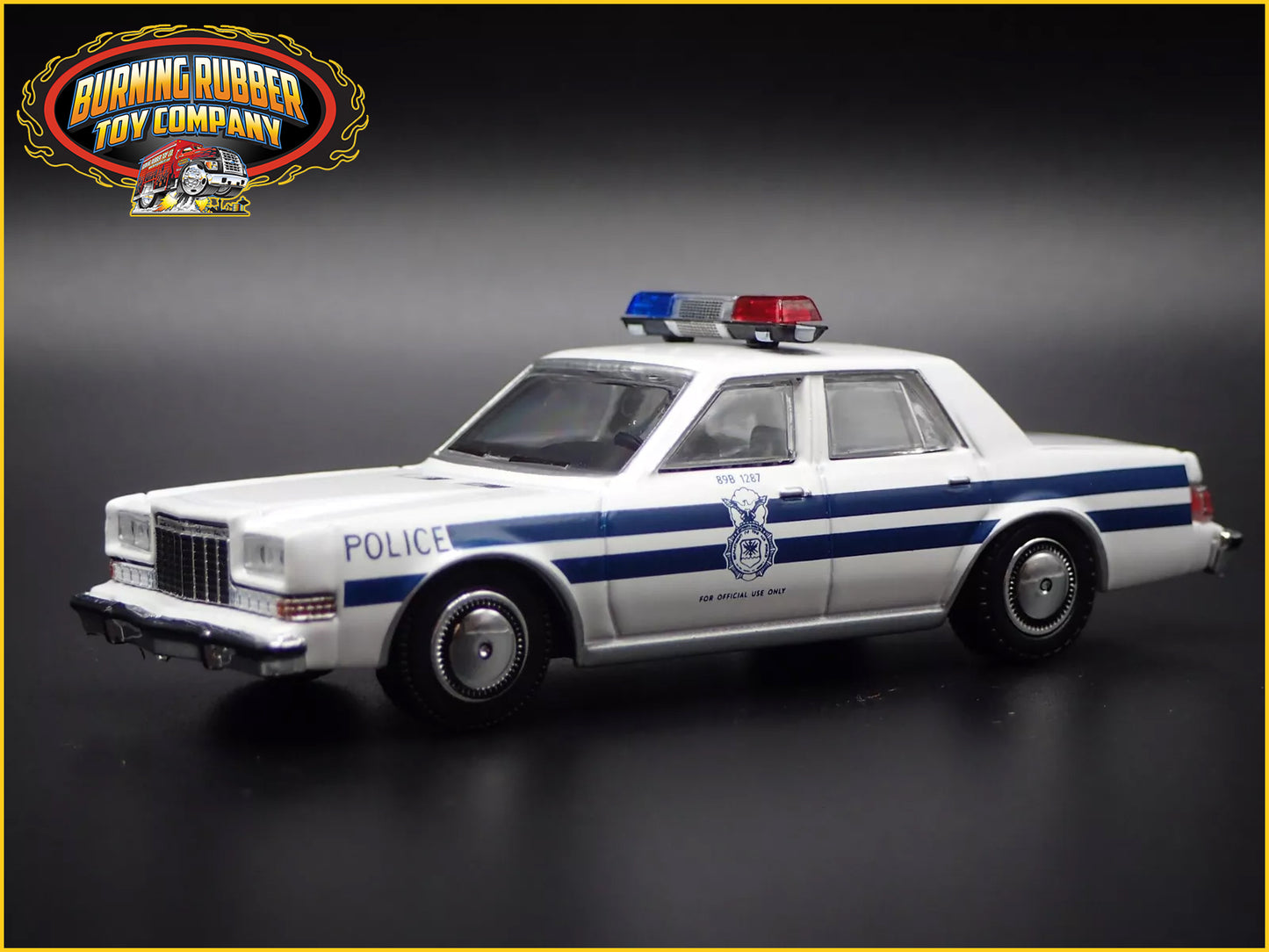 1985 85 DODGE DIPLOMAT US AIR FORCE SECURITY POLICE 1:64 SCALE DIECAST MODEL CAR