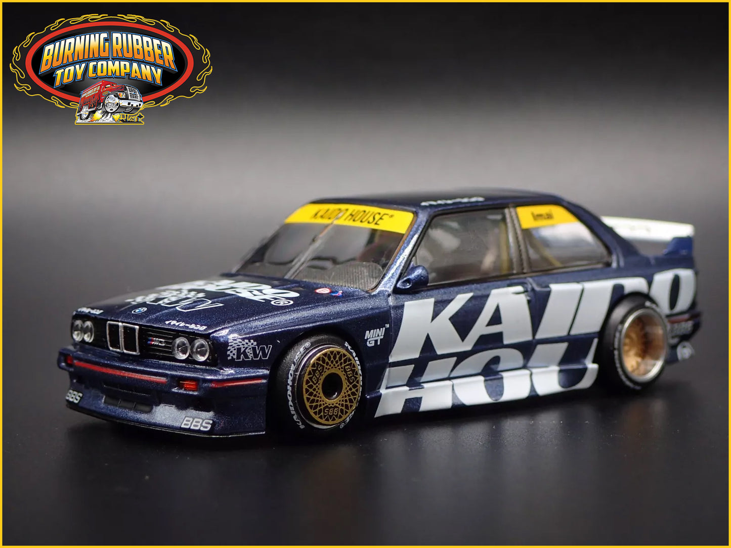 1986-1991 BMW M3 E30 KAIDO WORKS V1 1:64 SCALE COLLECTIBLE DIECAST MODEL CAR