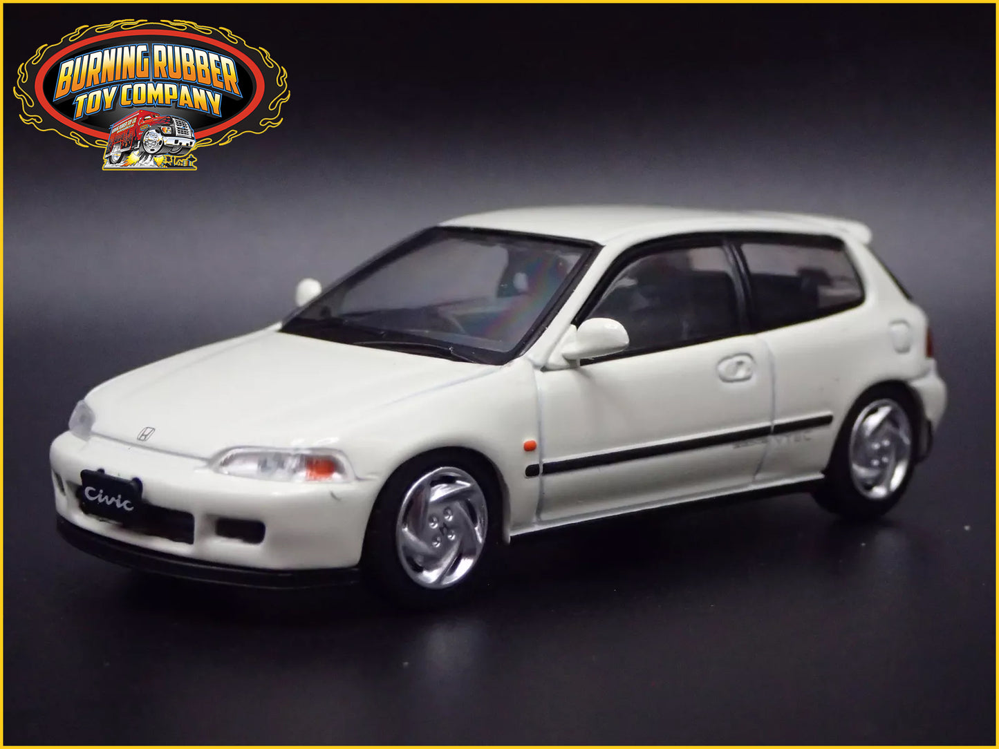 1992-1995 HONDA CIVIC EG6 SIR-II HATCHBACK 1:64 SCALE DIORAMA DIECAST MODEL CAR