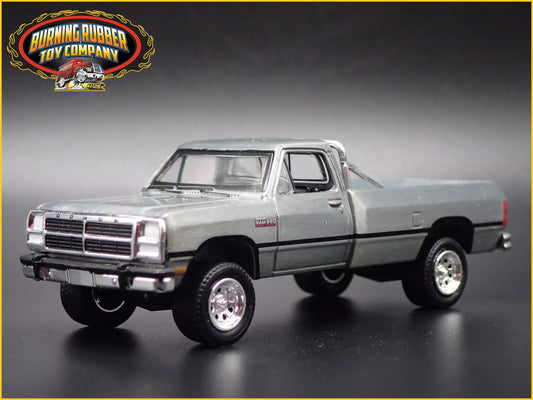 1992 92 DODGE RAM D250 POWER RAM PICKUP TRUCK RAW 1/64 SCALE DIECAST MODEL CAR