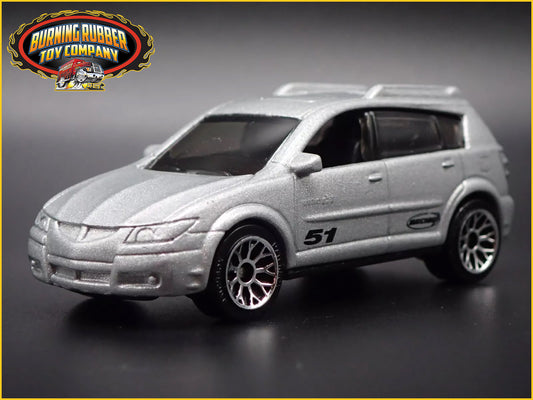 2003-2008 PONTIAC VIBE GT SILVER 1:64 SCALE COLLECTIBLE DIECAST MODEL CAR