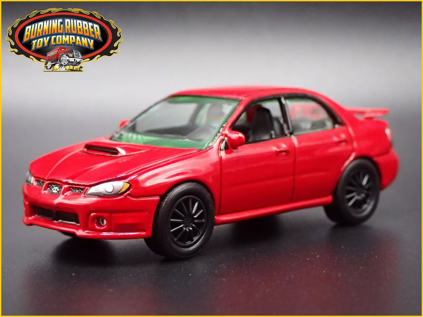 2006-2007 SUBARU WRX HAWKEYE 1:64 SCALE COLLECTIBLE DIORAMA DIECAST MODEL CAR