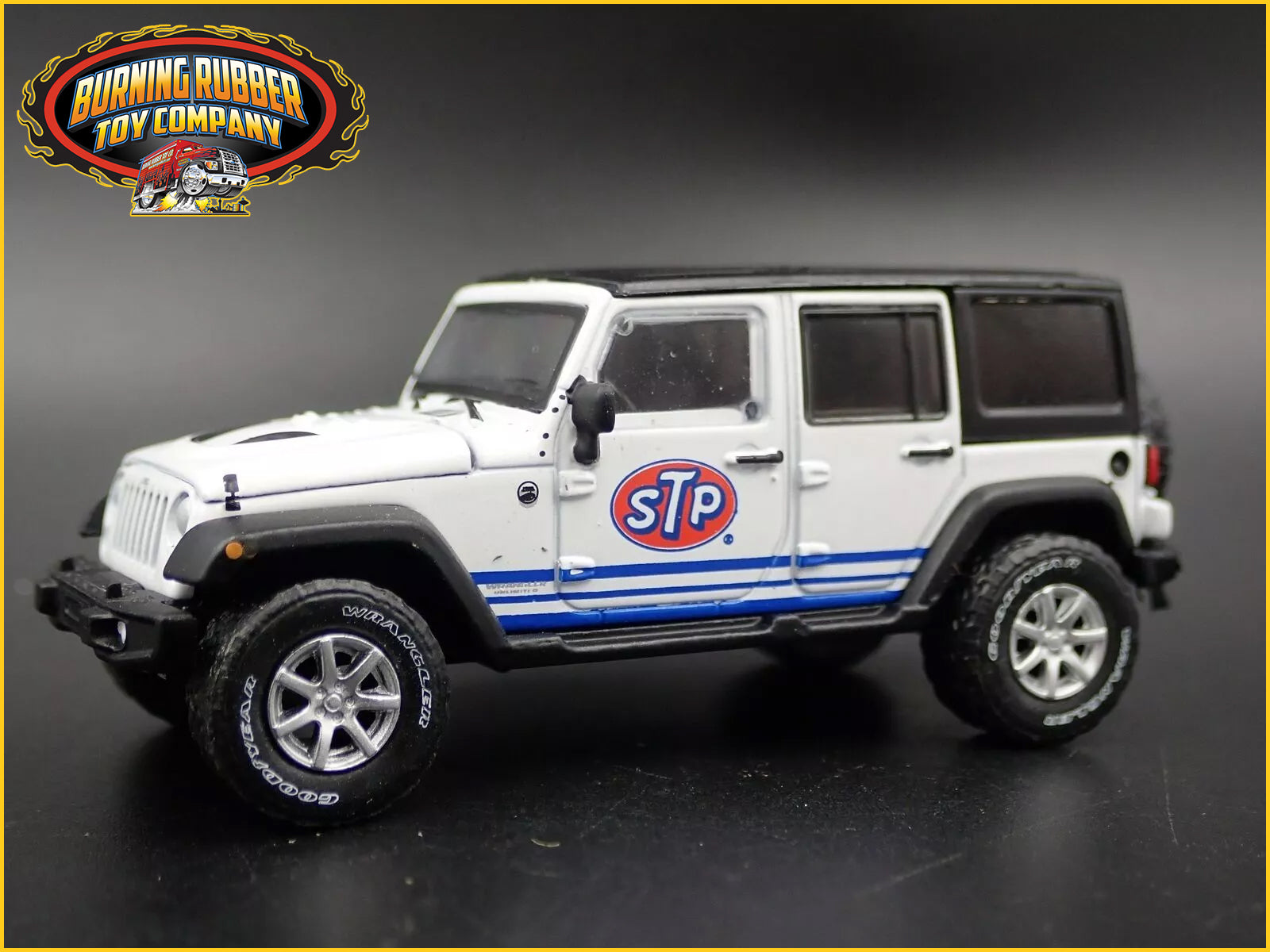 2006 - 2018 JEEP WRANGLER UNLIMITED JK 4 DOOR STP 1:64 SCALE DIECAST M ...