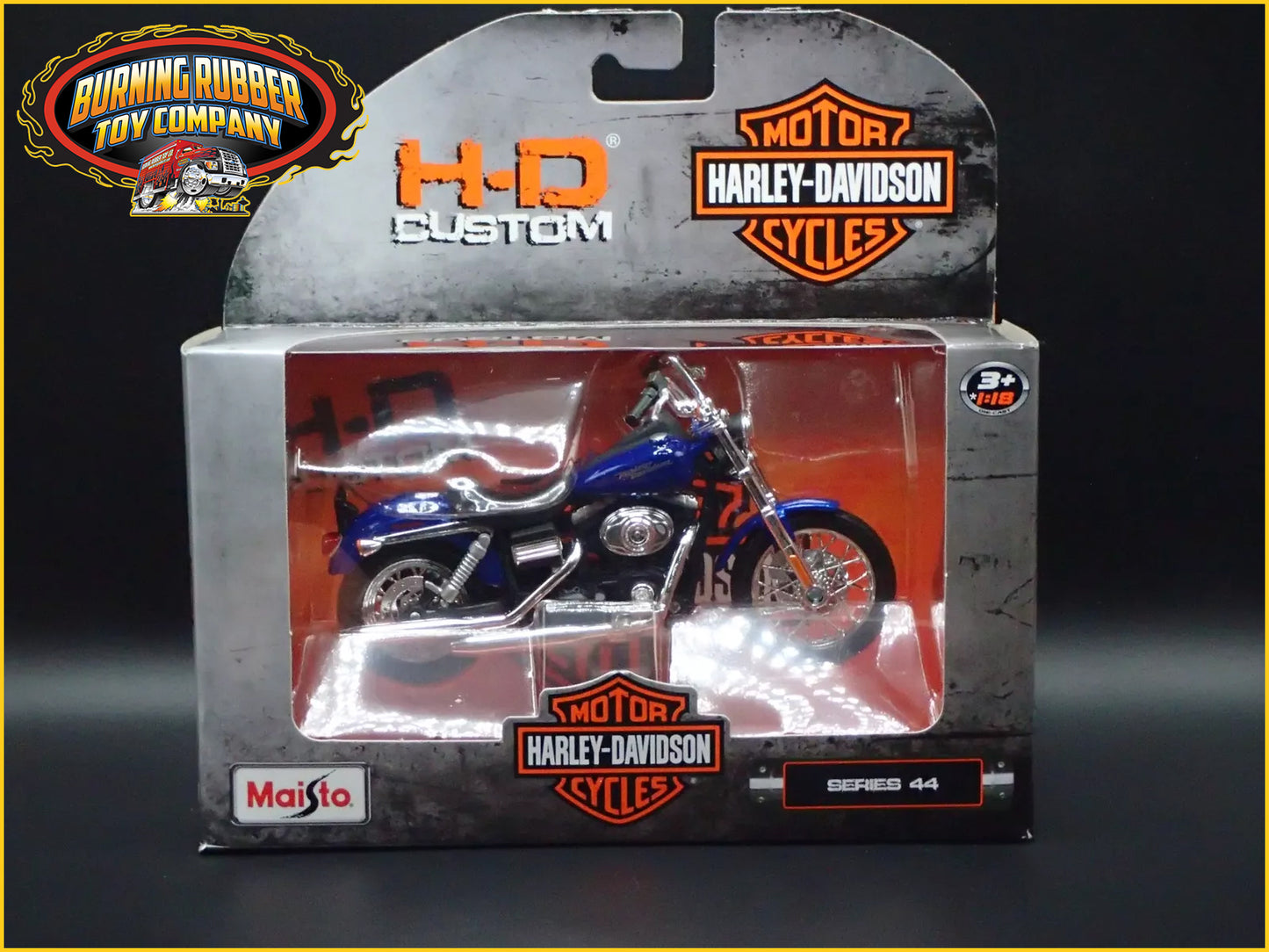 2006 DYNA STREET BOB HARLEY DAVIDSON MOTORCYCLE MAISTO SERIES 44 1/18 MODEL BIKE