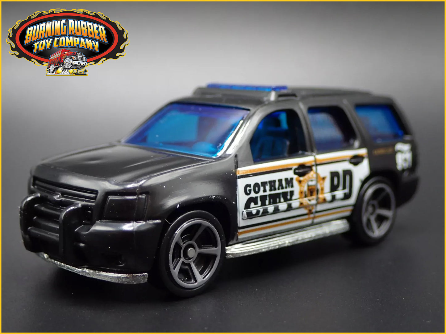 2007-2014 CHEVY CHEVROLET TAHOE GOTHAM CITY POLICE 1:64 SCALE DIECAST MODEL CAR