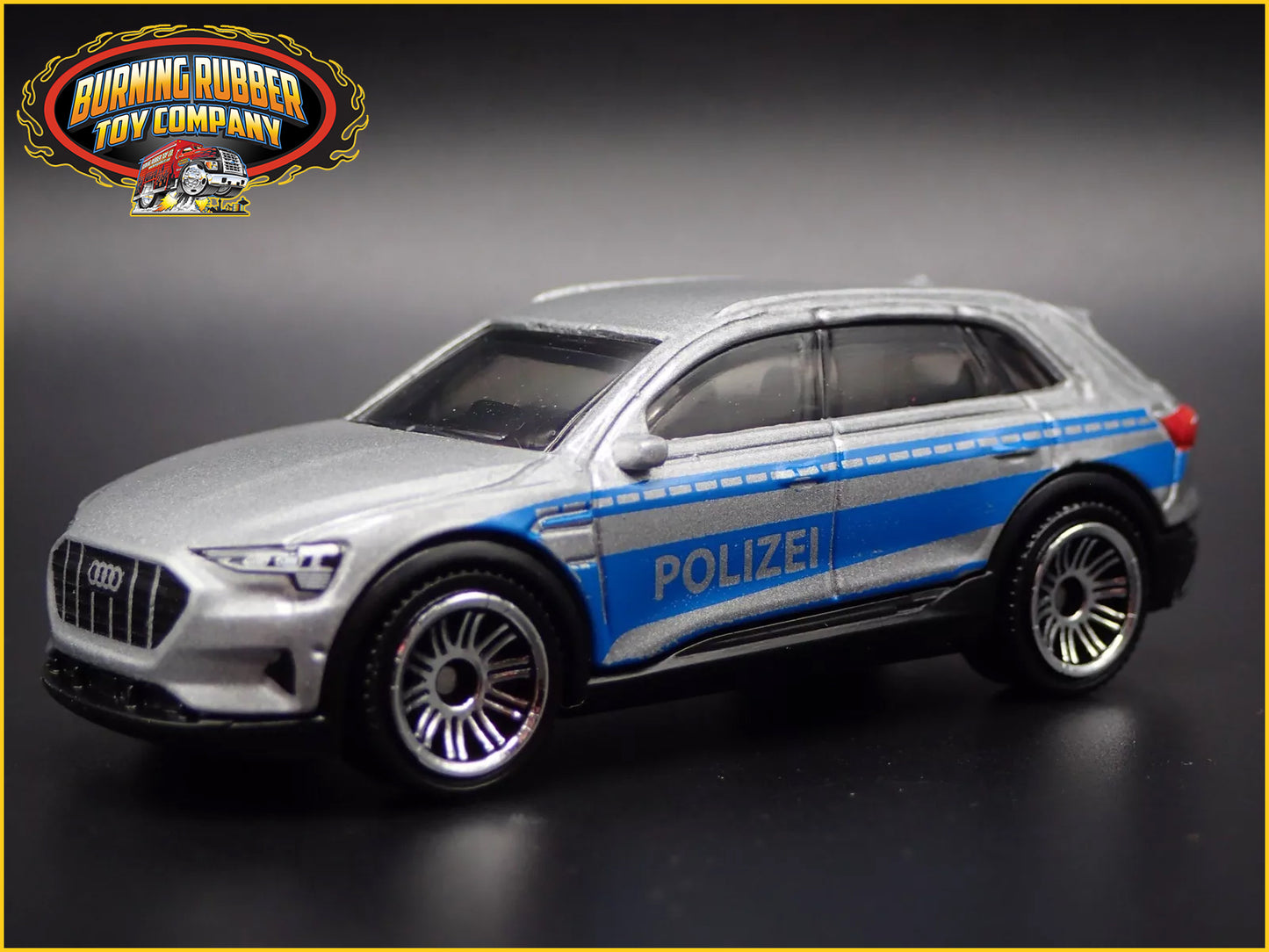 2018-2025 AUDI Q8 E TRON ETRON POLICE POLIZEI 1:64 SCALE DIECAST MODEL CAR