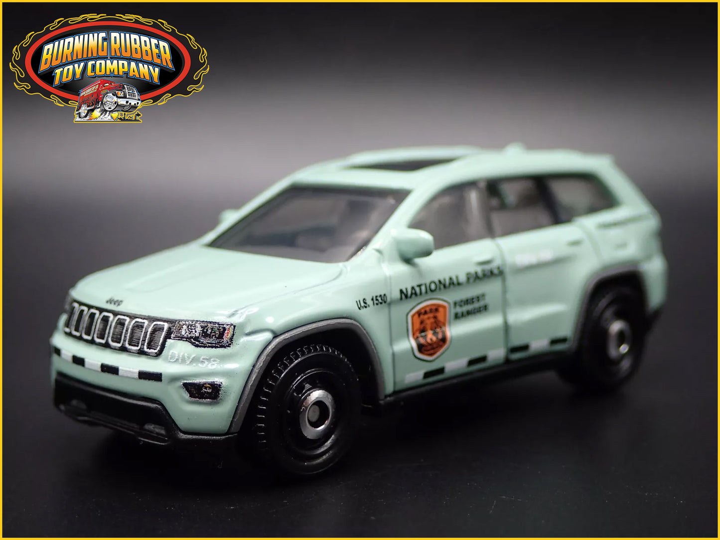 2021-2025 JEEP GRAND CHEROKEE WL NATIONAL PARKS 1:64 SCALE DIECAST MODEL CAR