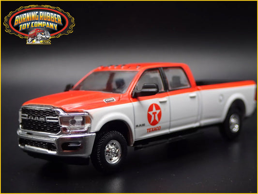 2023 RAM 2500 PICKUP TRUCK w HITCH TEXACO OIL RED 1/64 SCALE DIECAST MODEL CAR