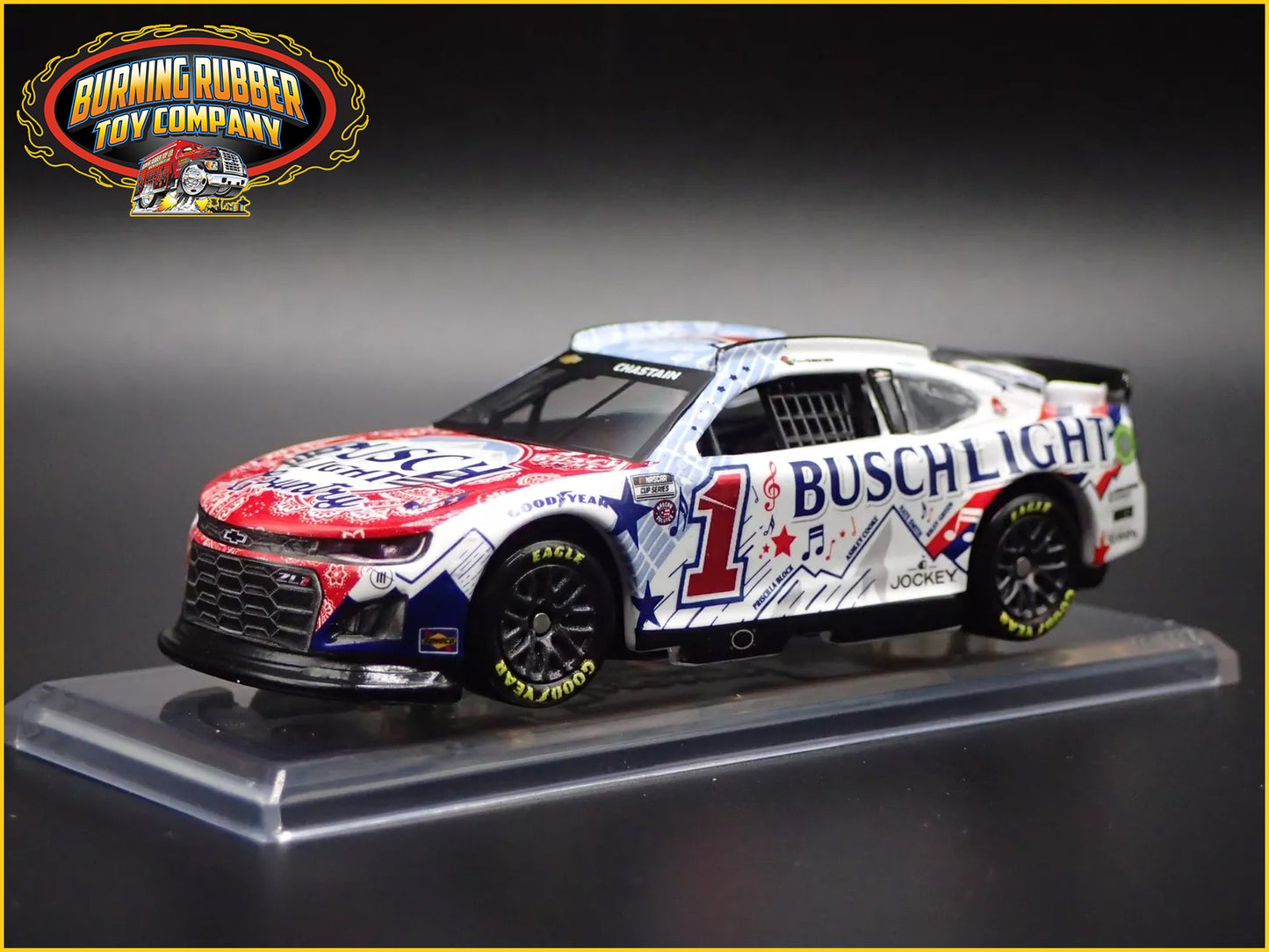 2024 24 CHEVY CAMARO ZL1 1 ROSS CHASTAIN BUSCH LIGHT COUNTRY NASCAR 1:64 DIECAST