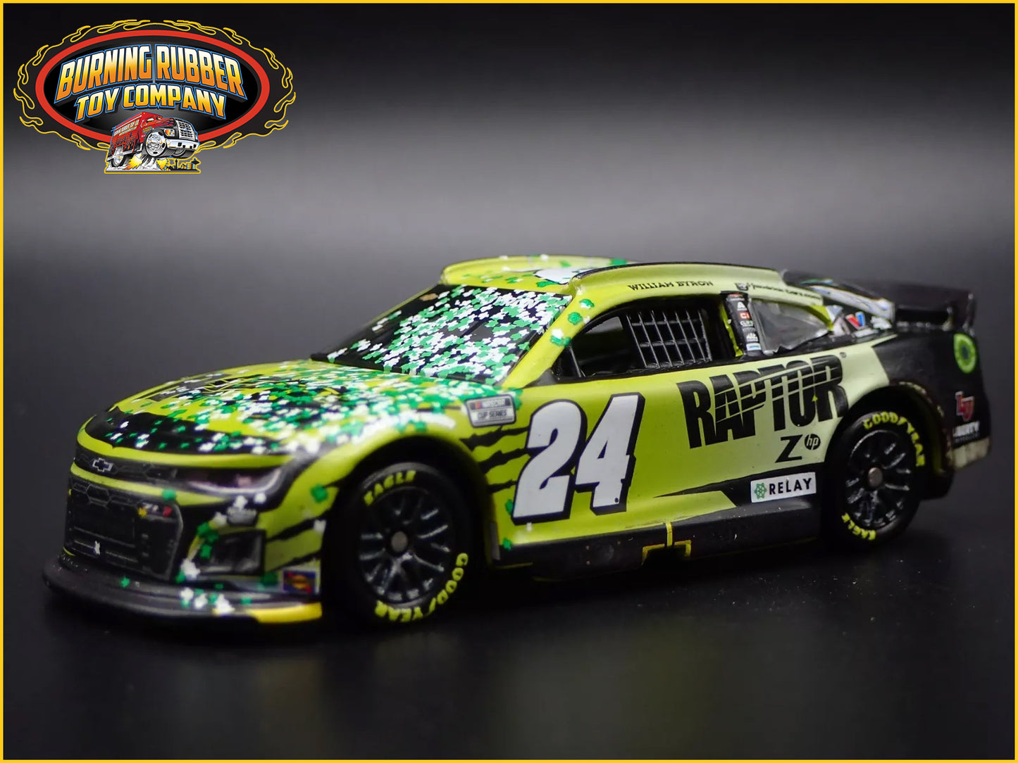 2024 CHEVY CAMARO ZL1 24 WILLIAM BYRON RAPTOR COTA NASCAR 1:64 DIECAST MODEL CAR