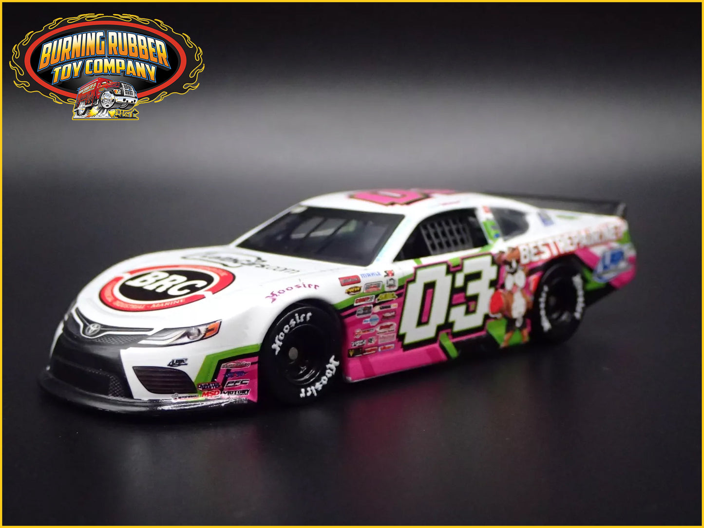 2024 TOYOTA CAMRY 03 BRENDEN BUTTERBEAN QUEEN LATE MODEL NASCAR 1:64 DIECAST CAR