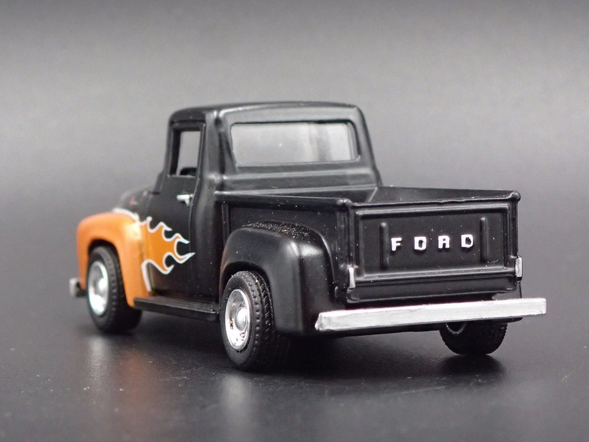 1956 56 FORD F100 PICKUP TRUCK 1:64 SCALE COLLECTIBLE DIORAMA DIECAST MODEL CAR-Burning Rubber Toy Company