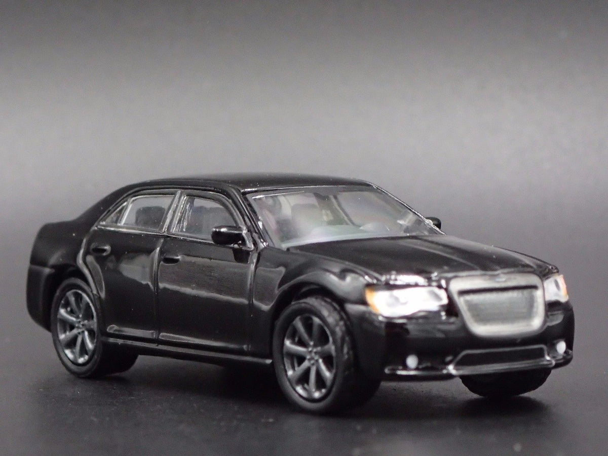 2011-2023 CHRYSLER 300C SRT8 BLACK 1:64 SCALE COLLECTIBLE DIECAST MODEL CAR