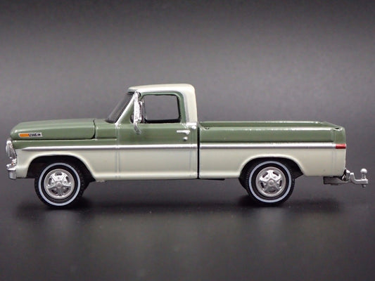 1970 70 FORD F100 SHORT BED PICK UP TRUCK W/ HITCH 1/64 SCALE DIECAST MODEL CAR