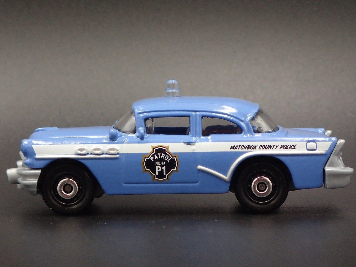 1956 56 BUICK CENTURY POLICE CAR RARE 1:72 SCALE COLLECTIBLE DIECAST MODEL CAR