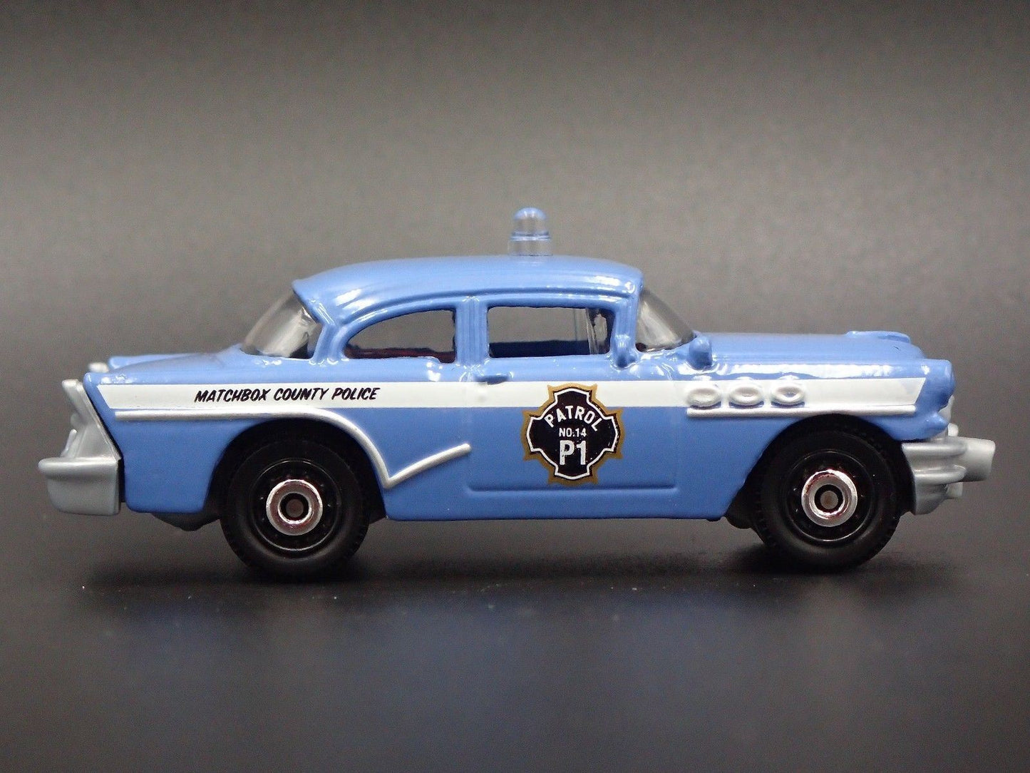 1956 56 BUICK CENTURY POLICE CAR RARE 1:72 SCALE COLLECTIBLE DIECAST MODEL CAR