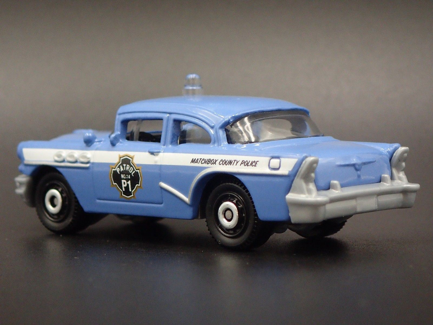 1956 56 BUICK CENTURY POLICE CAR RARE 1:72 SCALE COLLECTIBLE DIECAST MODEL CAR