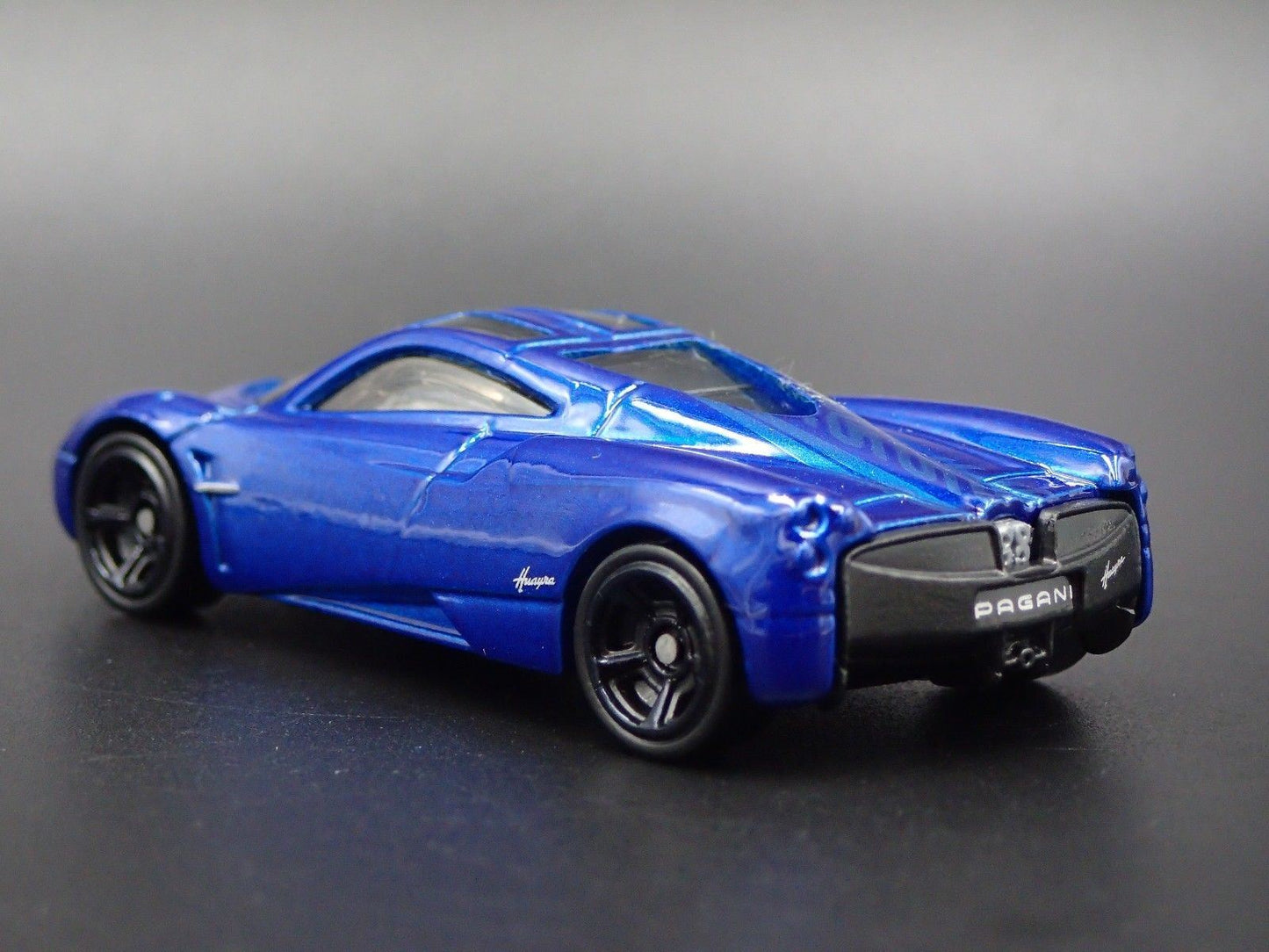 2011-2018 PAGANI HUAYRA SUPER CAR GRAN TURISMO BLUE 1/64 SCALE DIECAST MODEL CAR