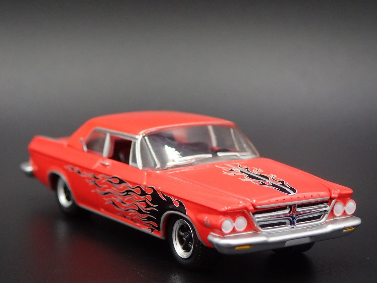 1964 64 CHRYSLER 300 K RARE 1/64 SCALE COLLECTIBLE DIORAMA DIECAST MODEL CAR-Burning Rubber Toy Company